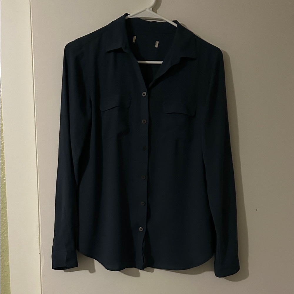 Men's Navy Blue Shirt